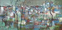 Henry Lawrence Faulkner CINCINNATI HILLS Painting - Sold for $26,880 on 10-10-2026 (Lot 508).jpg